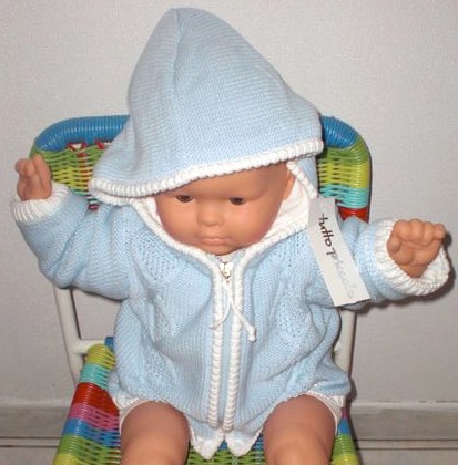 Vend lot de manteaux maille bebe de marque