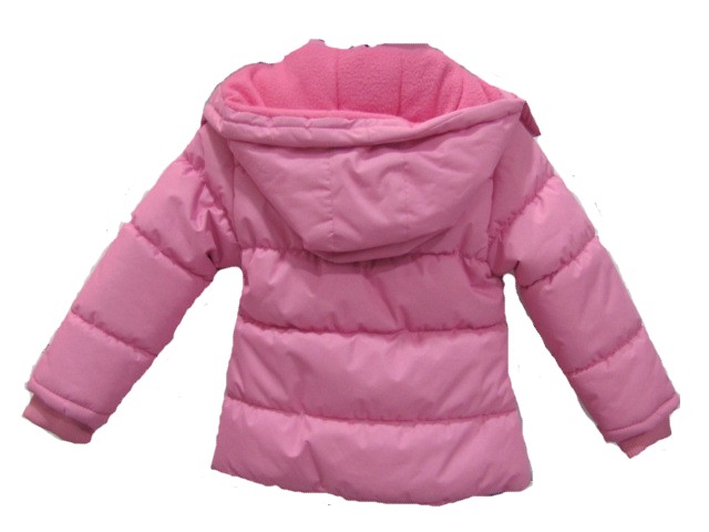 Doudoune fille fleurie avec capuche 3,90 € HT/unité 