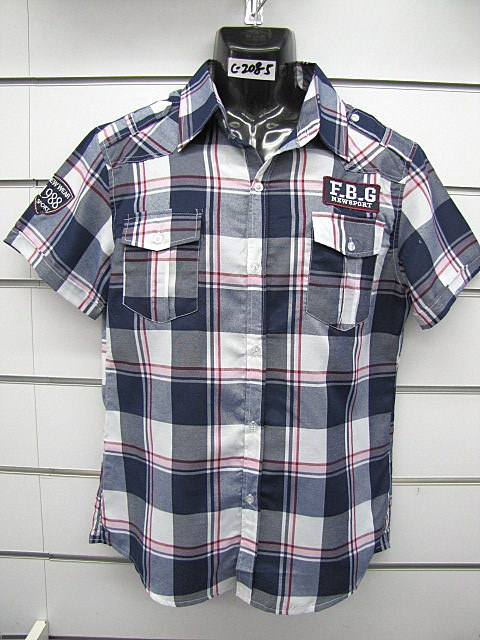 Chemise été à carreaux 5,80 € HT/unité