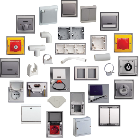 lot Electricité de marque Grade A