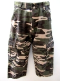 Pantacourt Homme Militaire - ref.2502