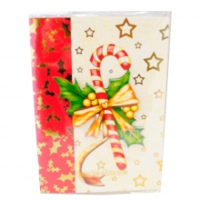 Carte de vœux motif Noël