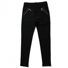 Pantalon slim incrusté de strass