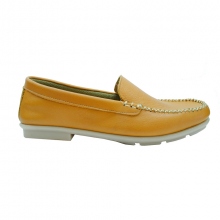 Mocassins femme en cuir