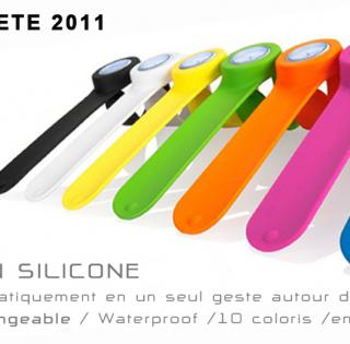 Montre silicone