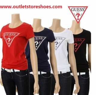 Tee-shirt femme Guess，guess tee-shirt pas cher, guess hommes T-shirts 