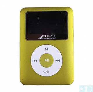 Grossiste, fournisseur et fabricant M13/plug-in de carte Micro SD TF lecteur mp3 lecteur de musique (2 Go) - vert