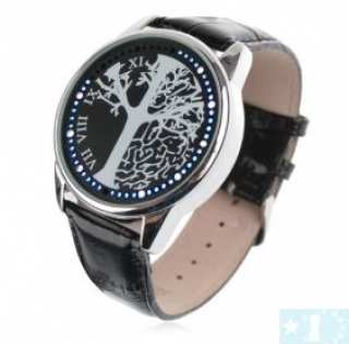 Grossiste, fournisseur et fabricant LW3/New Fashion Unisex Light LED Wrist Watch Silver Tree