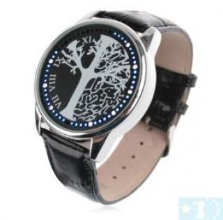 Grossiste, fournisseur et fabricant LW3/New Fashion Unisex Light LED Wrist Watch Silver Tree