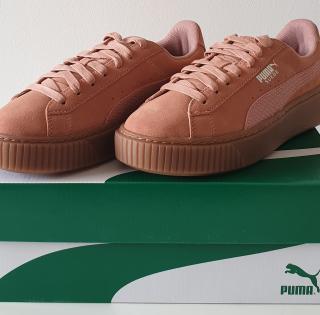 Lot basket Puma Suède