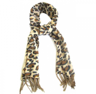 Echarpe léopard polaire Réf 6018 0.90€ht/unité