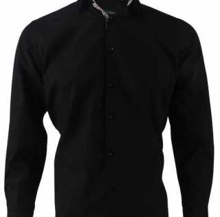 Chemise fashion slim noir 7,40 € HT/unité