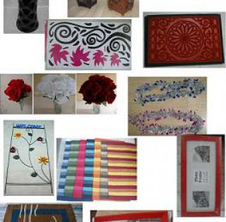 Déstockage d'articles de décoration