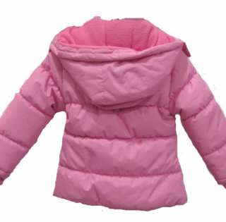 Doudoune fille fleurie avec capuche 3,90 € HT/unité 