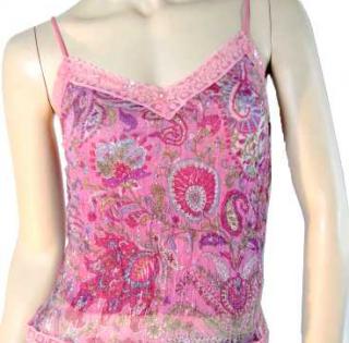 Débardeur soie 2,50 € HT/unité