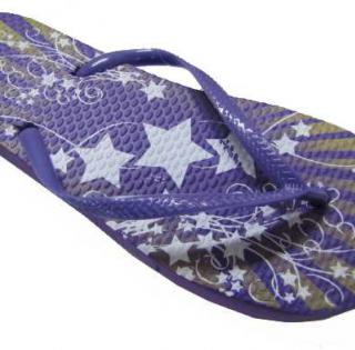 Tong femme fleurie 1,20 € HT/unité  Référence : 3435 