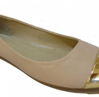 Ballerine dorée fashion 3,95 € HT/unité