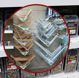 Palettes quincaillerie