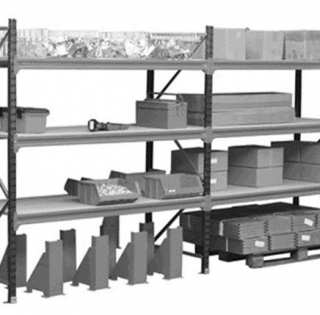 Rayonnage occasion semi-lourd prof. 0,5m