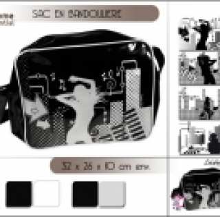 SAC BANDOULIERE EN VINYLE - ref.5108