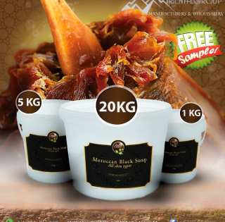Savon noir marocain parfumée