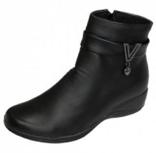 Bottines femme à talon compensé