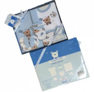 Coffret pur coton à 6 pièces pour bébé