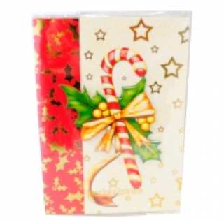 Jolie carte de vœux motif Noël