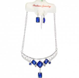 Parure glamour sertie de pierres