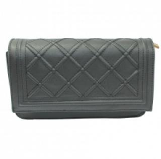 Pochette splendide avec motif losange