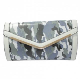 Pochette enveloppe imprimée camouflage