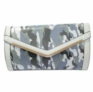 Pochette enveloppe imprimée camouflage
