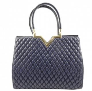 Sac à main imprimé de losanges