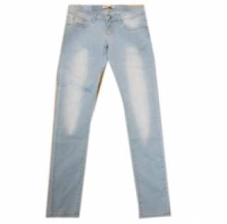 Pantalon jeans délavé