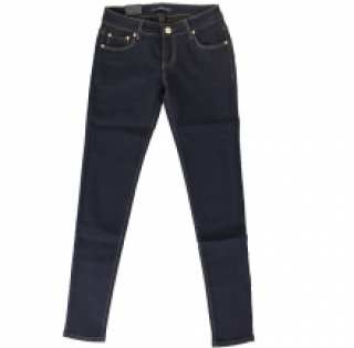 Jeans slim bleu foncé en vogue