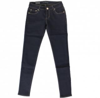 Jeans slim bleu foncé en vogue