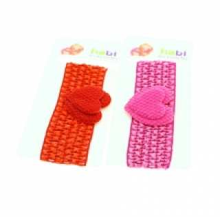 Bandeau orné de cœurs