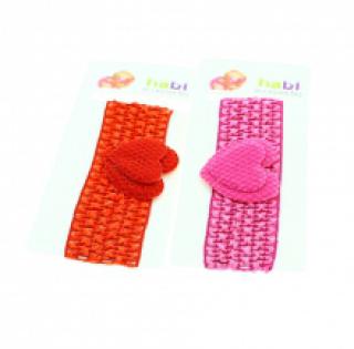 Bandeau orné de cœurs