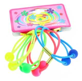 Double élastique à perles pour cheveux