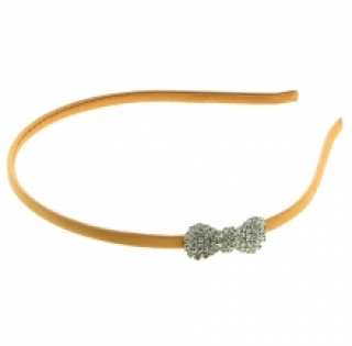 Serre-tête fin orné d’un rectangle en strass