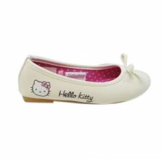 Ballerines Hello Kitty avec nœud dessus