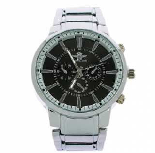 Montre métal avec chronographes