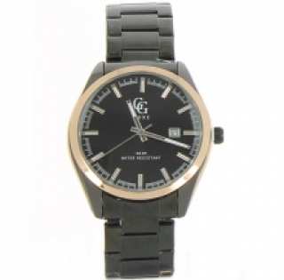 Montre etanche en métal pour homme avec affichage de la date