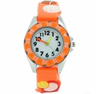 Montre enfant avec bracelet imprimé de disciplines sportives