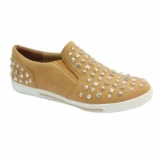 Mocassins cloutés femme