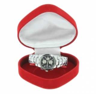 Coffret-cadeau cœur avec montre