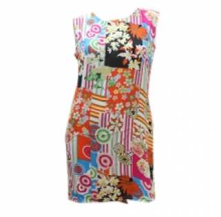 Jolie robe charmante imprimée fantaisie