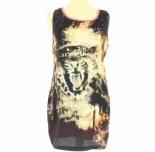 Débardeur fashion  avec motif léopard