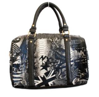 Sac à main femme avec motif fantaisie