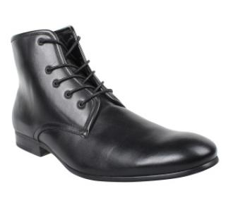 Bottines homme avec lacet devant